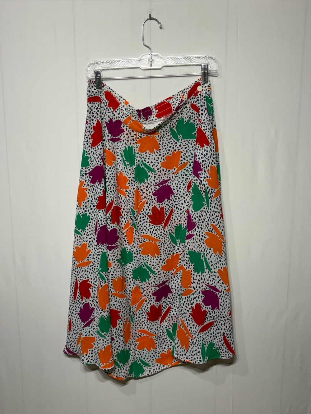 Vintage Lady Shapely Multicolor Skirt
